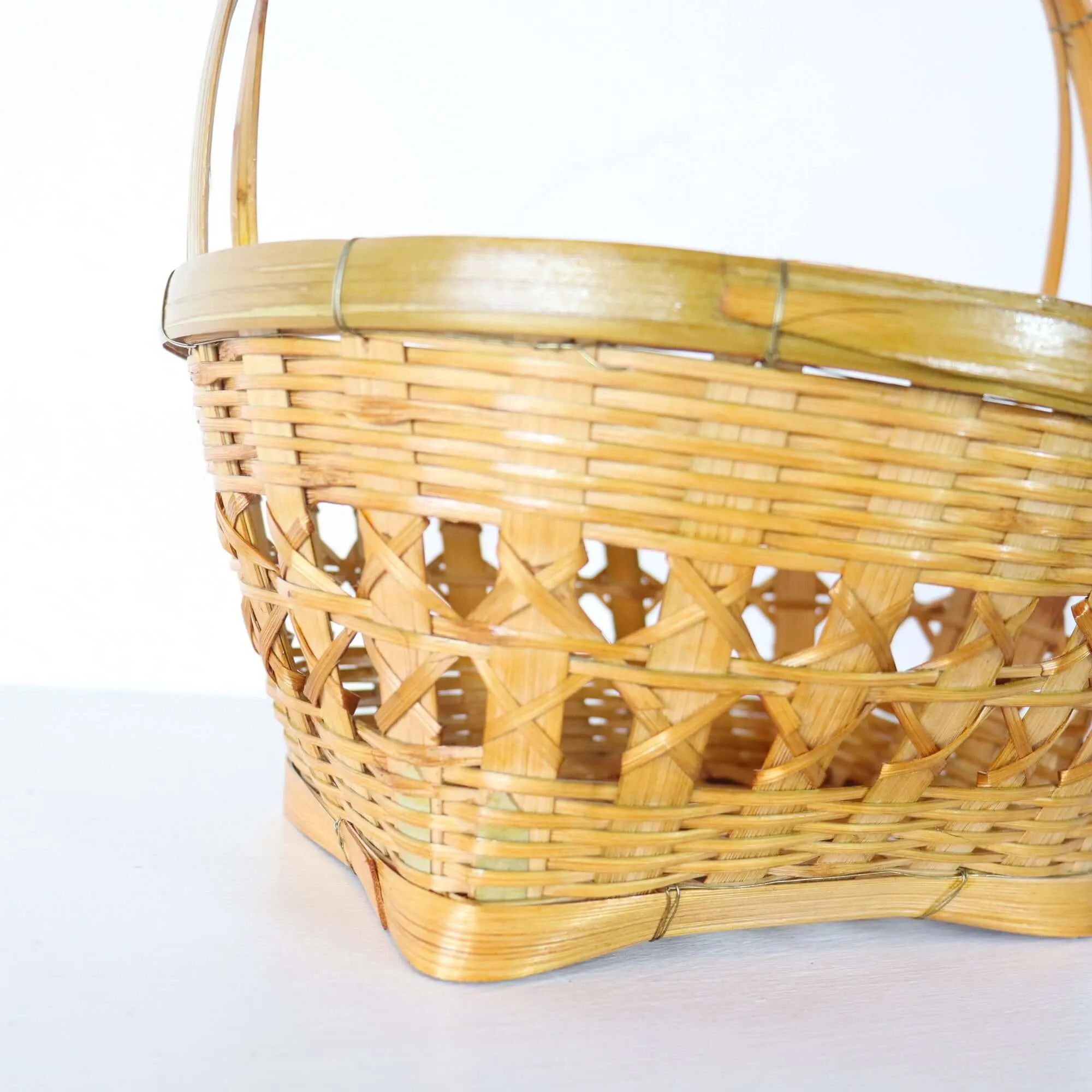 Bamboo Basket - Ko Ra Chat By Thaihome