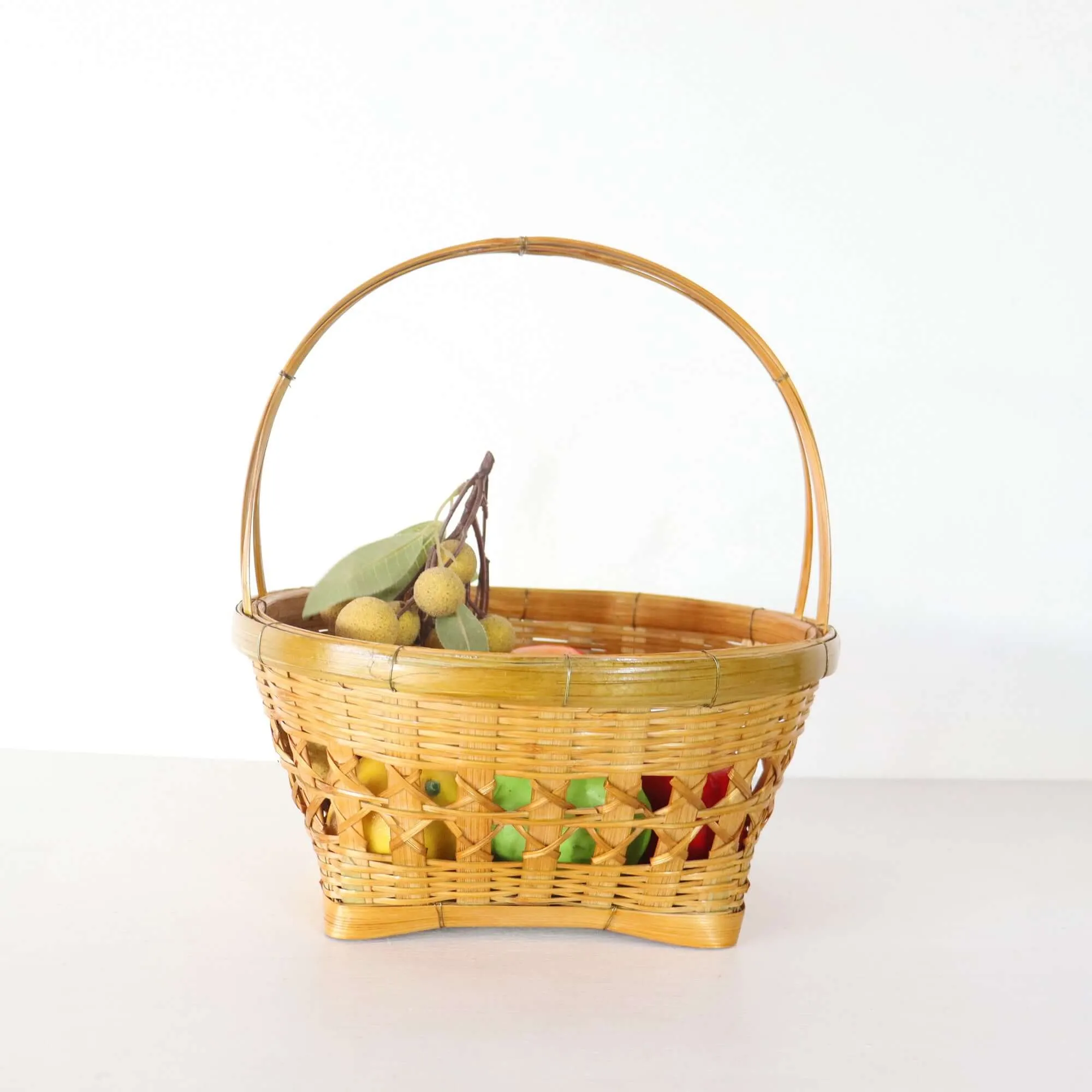 Bamboo Basket - Ko Ra Chat By Thaihome