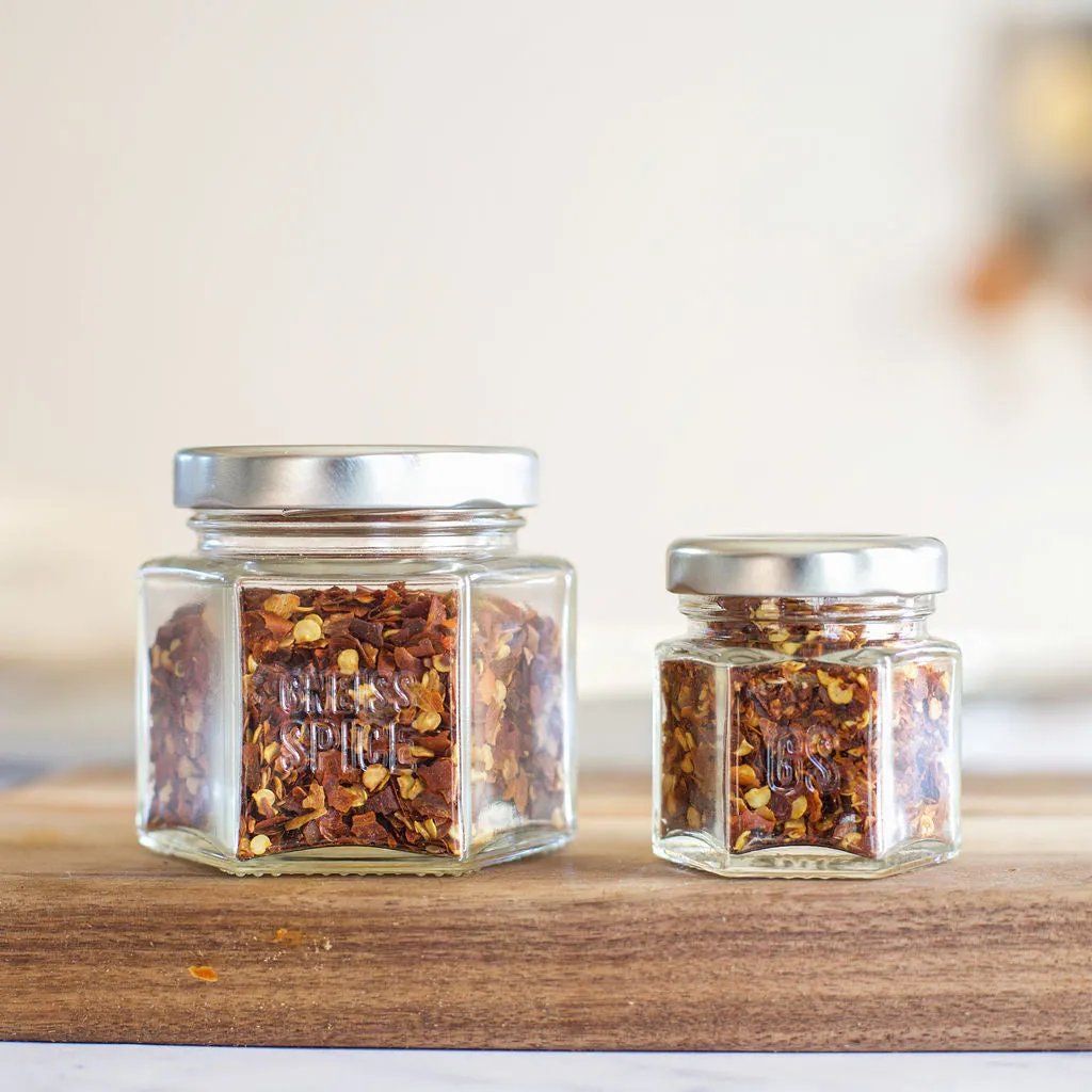 BASICS | 12 Large Magnetic Jars Filled with Organic Spices