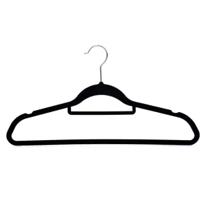 Black - Set of 30 Velvet Hangers