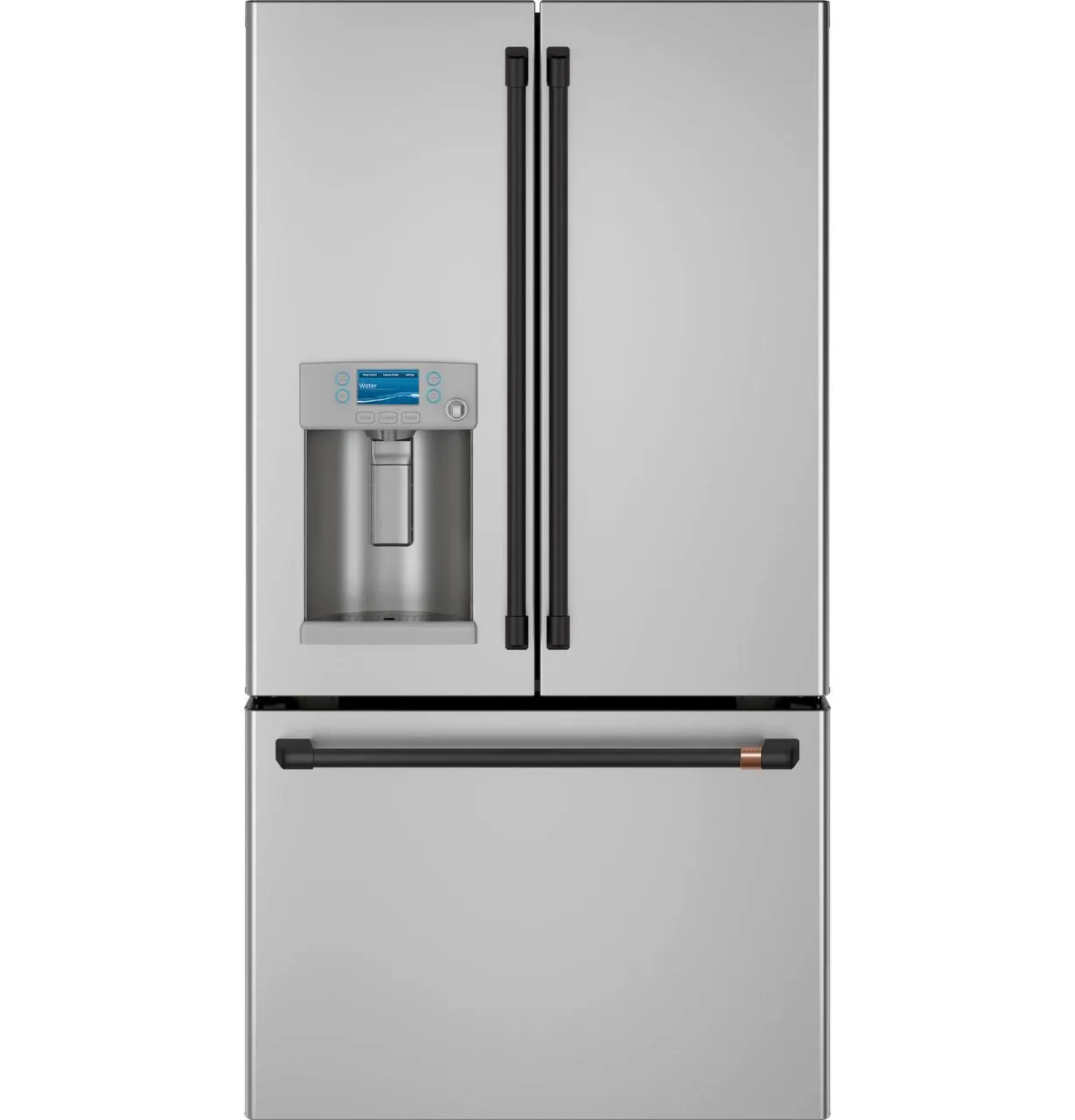 Cafe CFE28TP2MS1 Caf(eback)™ ENERGY STAR® 27.7 Cu. Ft. Smart French-Door Refrigerator with Hot Water Dispenser