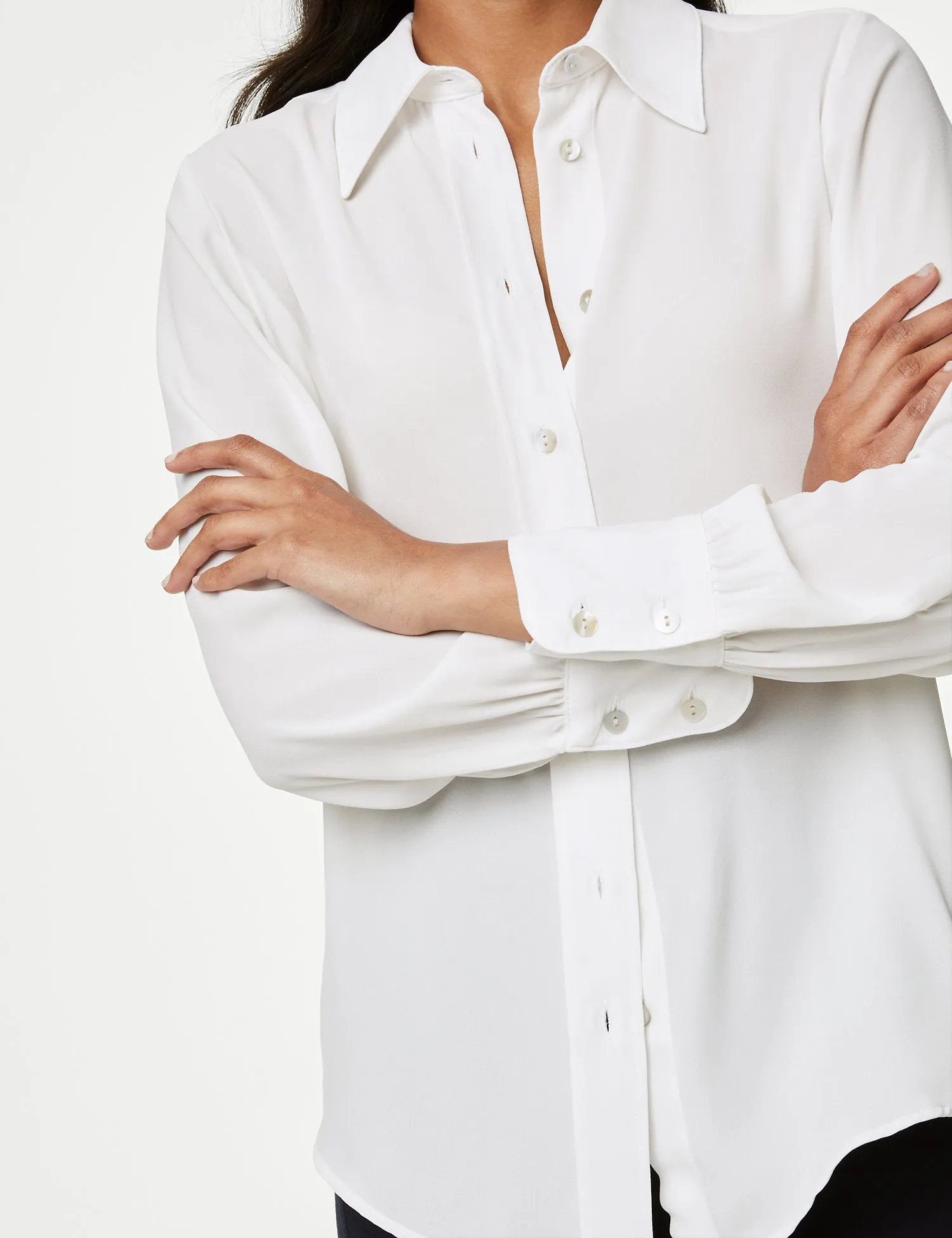 Collared Long Sleeve Shirt