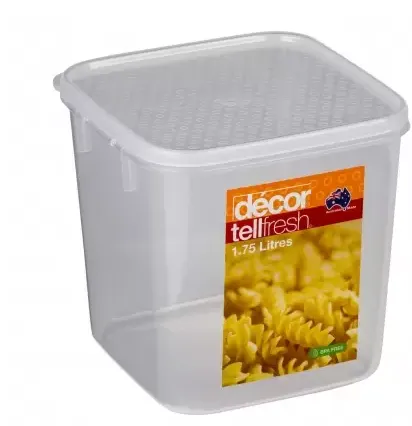 Décor Tellfresh Square Food Container – 1.75L