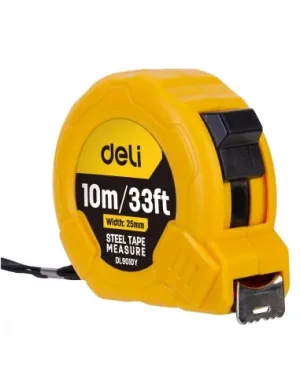 Deli Measuring Tape 10mx25mm