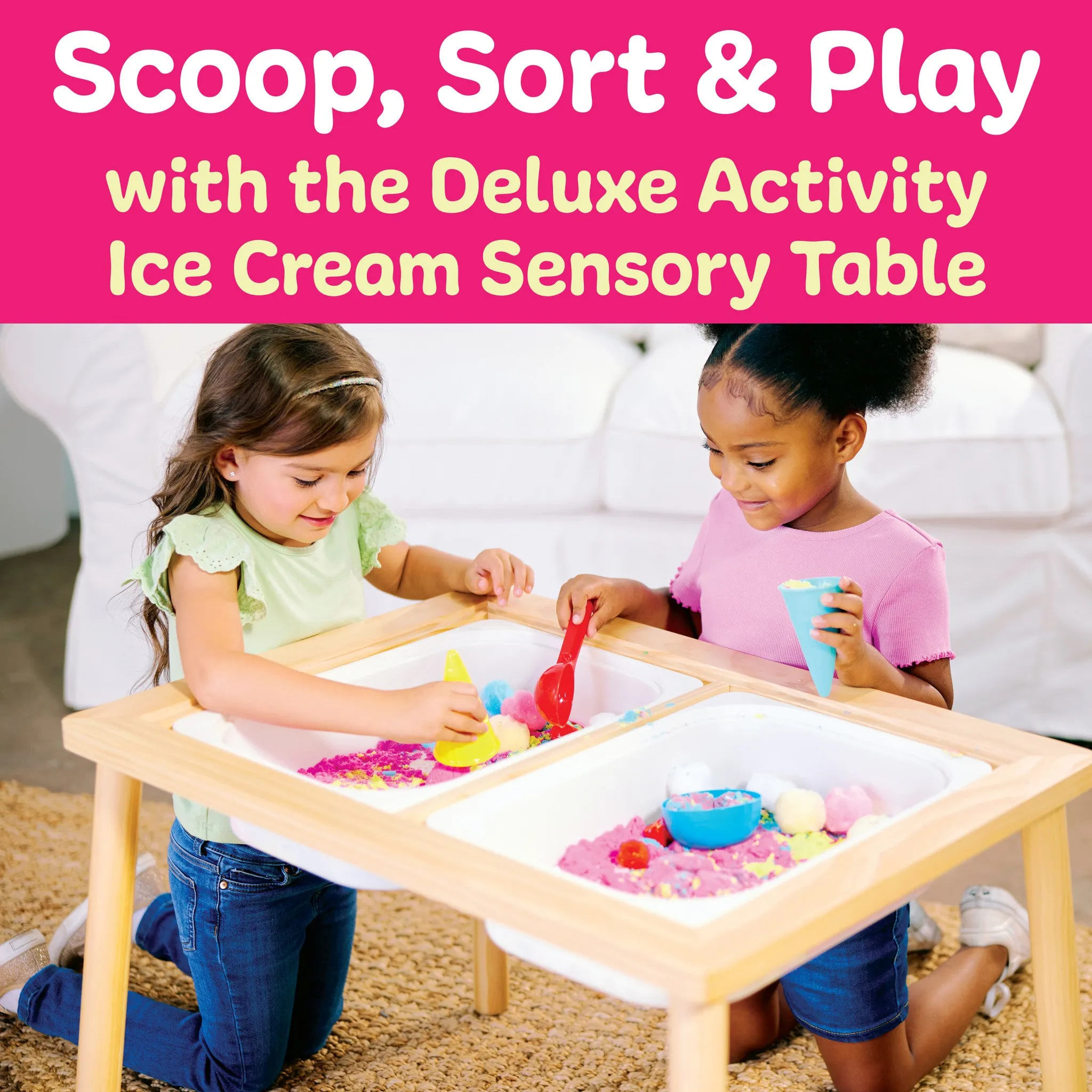 Deluxe Activity Sensory Table with Ice Cream Shop - #6453000