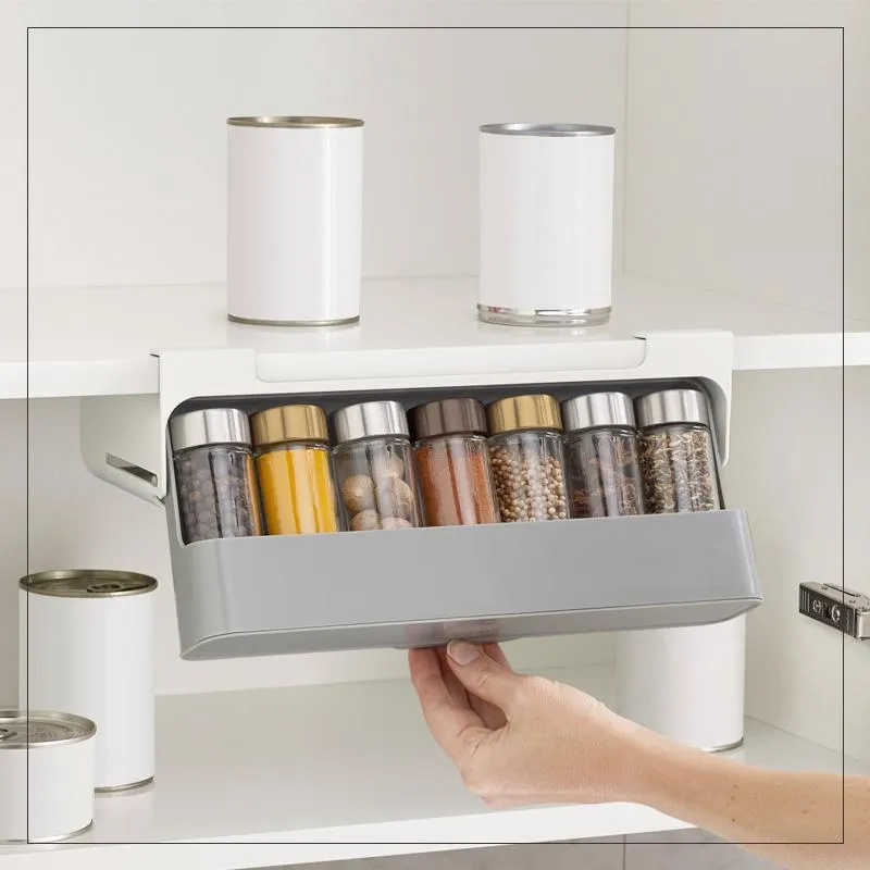 EZSpice - Under-Shelf Pull-Out Spice Organizer