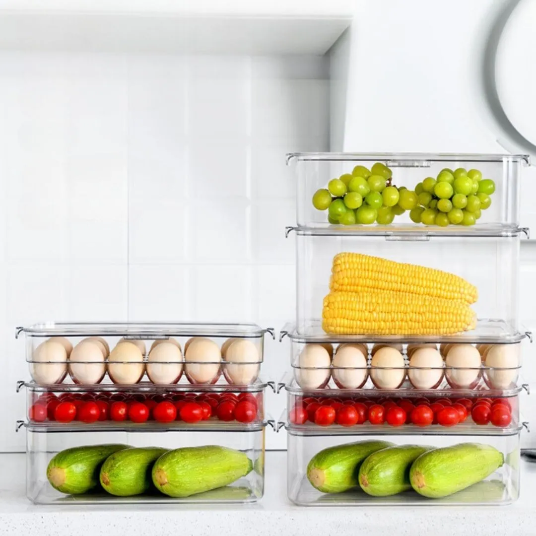 Fridge Stack Refrigerator Storage Fresh Box