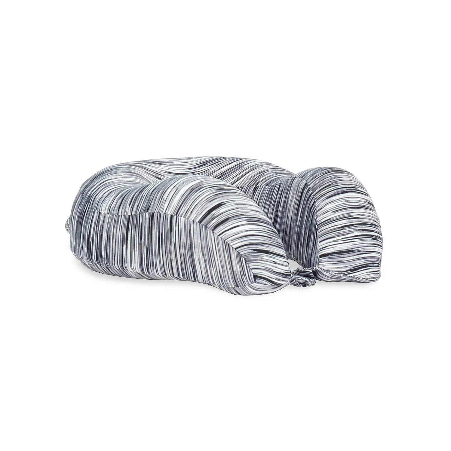 Grey Travel Pillow with memory foam