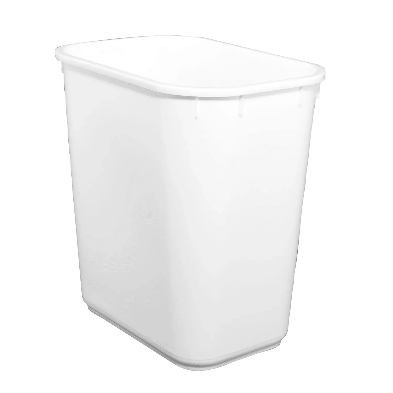 Hapco Elmar 13qt Trash Can White, Flame Resistant