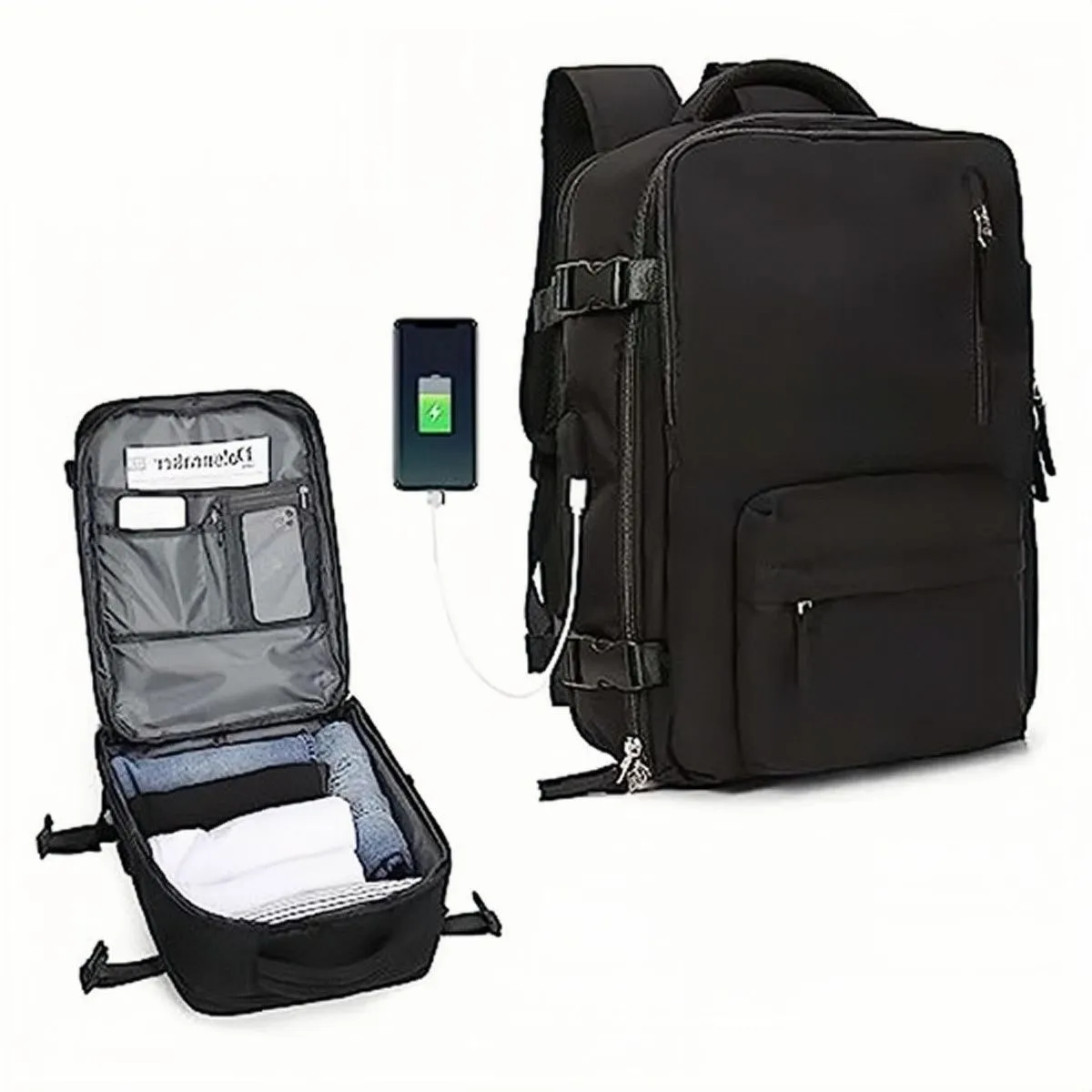 High Capacity Backpack Dry Wet Separation Storage Bag Business Travel Bag Tablet Computer Bag