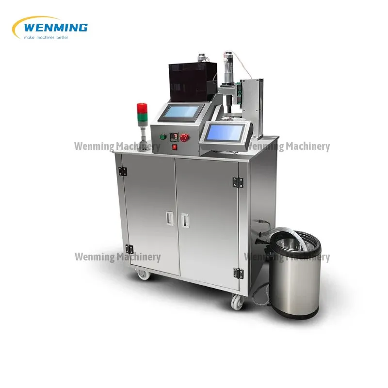 Industrial automatic Honey Syrup Edible Oil Semen Straw Filling And Sealing Machine hot sale