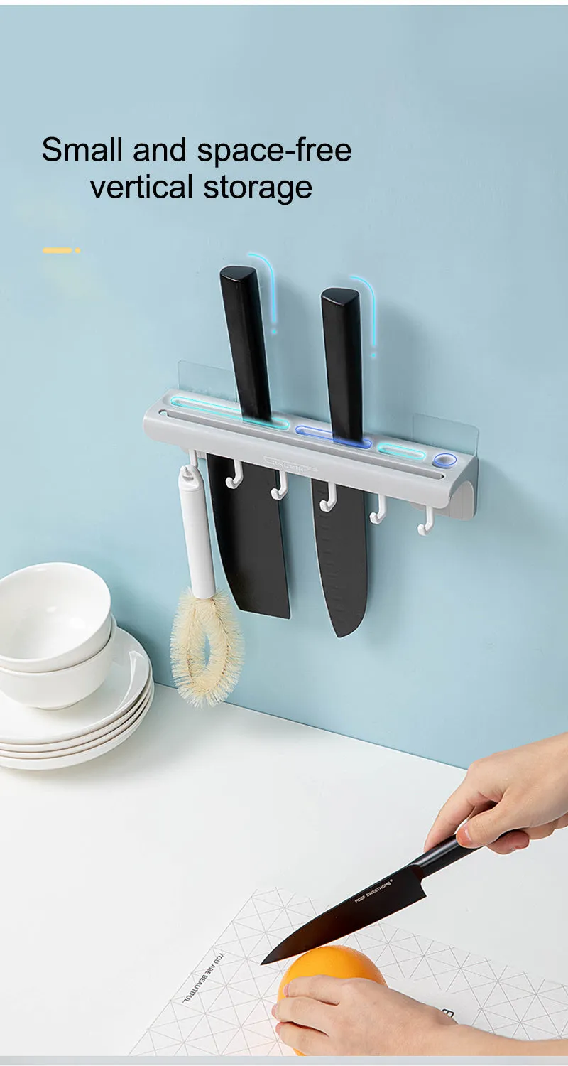 Knife Organizer Wall-Mounted F42-8-745 Grey