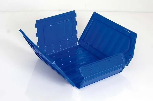 Large Collapsible Plastic Storage Bins (Pack of 5)