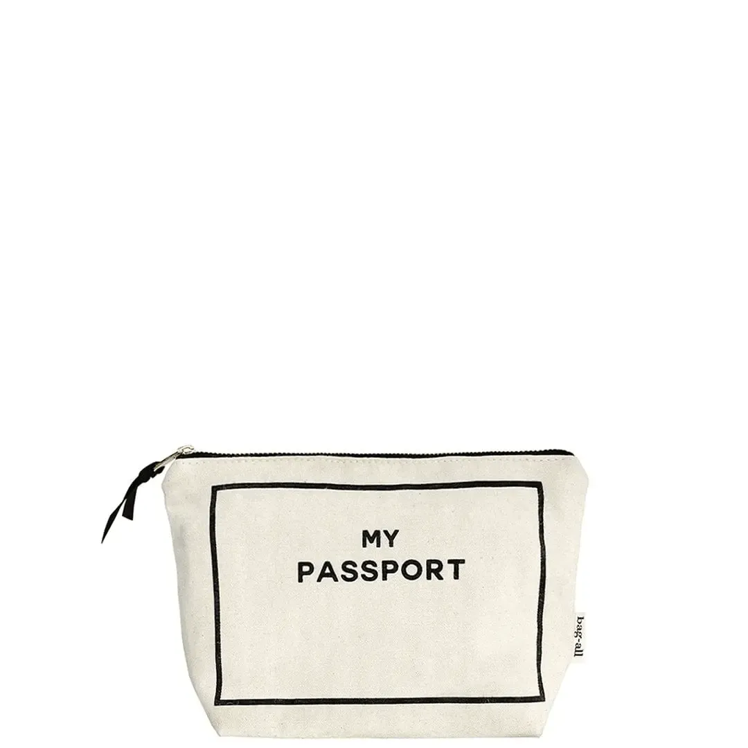 Passport Pouch, Cream