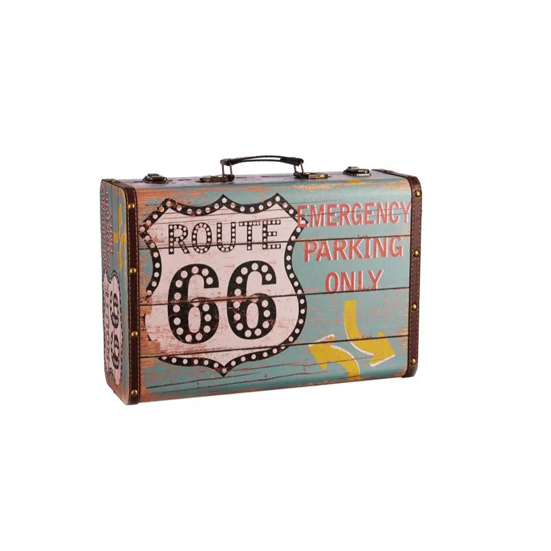 Route 66 California Storage Box - Green