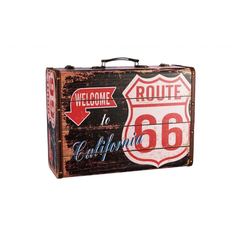 Route 66 California Storage Box - Green