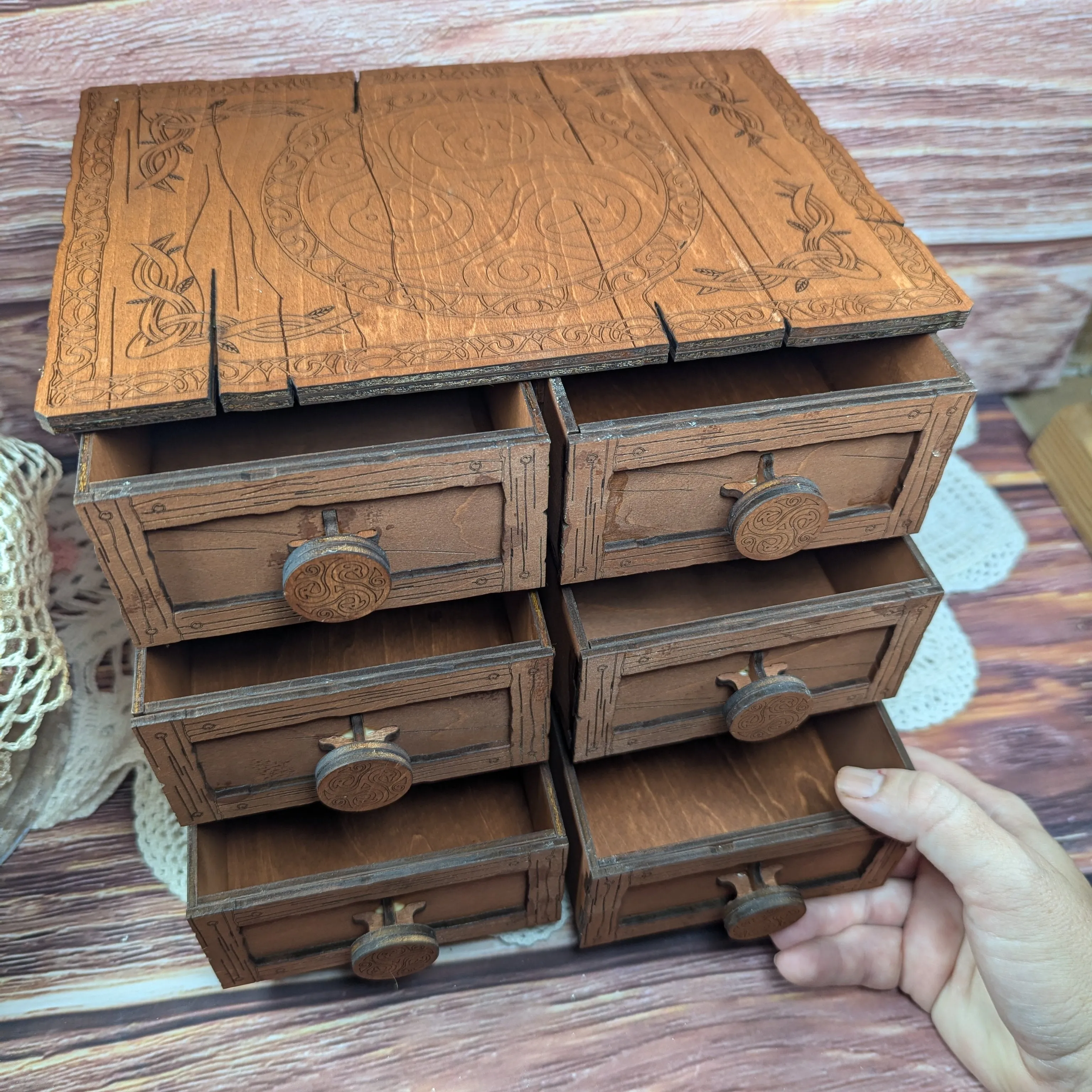 Six-Drawer Box (made to order)