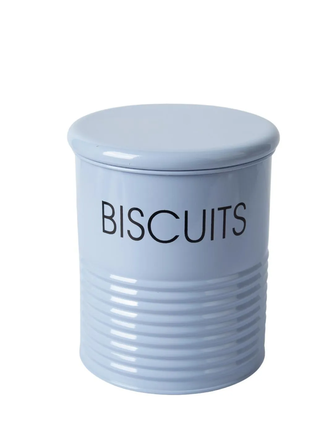 Tea & Sugar Jar (Each 900 Ml)    Biscuits & Namkeen Jar (Each 1700 Ml) - Light Blue, Set Of 4