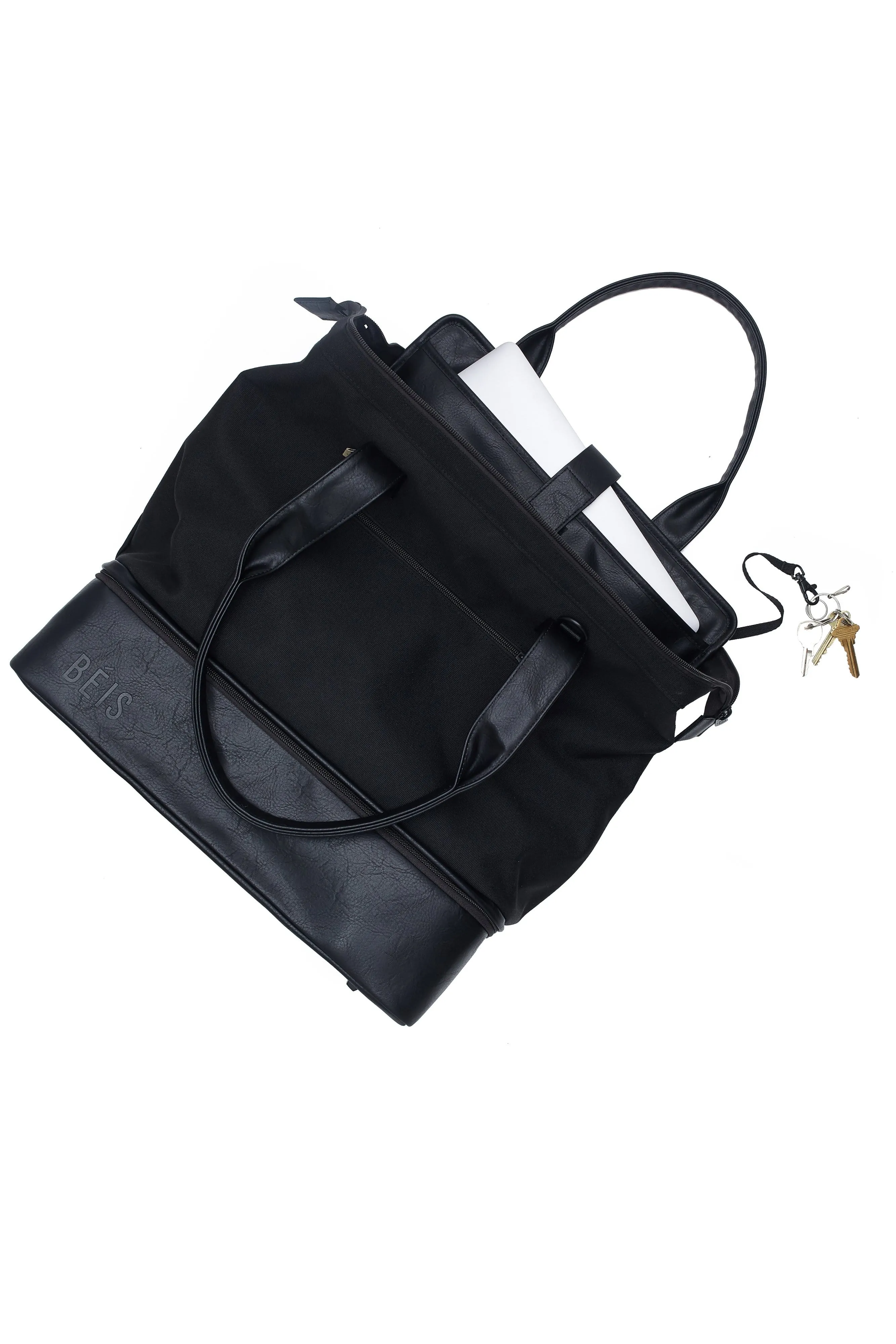 The Convertible Weekender in Black