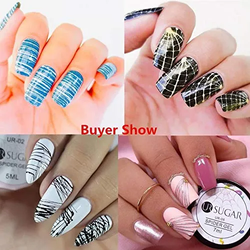 UR Sugar 7ml Wire Drawing Nail Gel Varnish Painting Gel Varnish Pulling Silk Spider Creative Nail Art Gel Nail Polish 30 Colors,New UR13