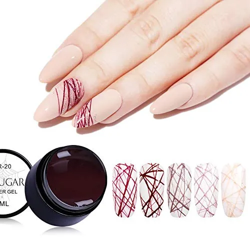 UR Sugar 7ml Wire Drawing Nail Gel Varnish Painting Gel Varnish Pulling Silk Spider Creative Nail Art Gel Nail Polish 30 Colors,New UR13