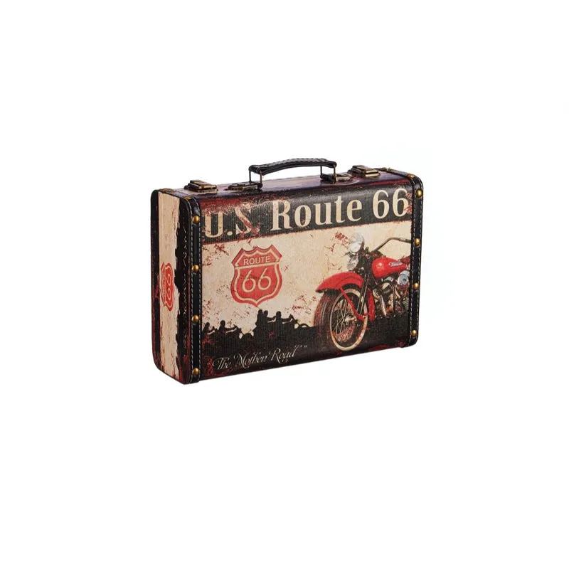 U.S Route 66 Moto Storage Box - Green