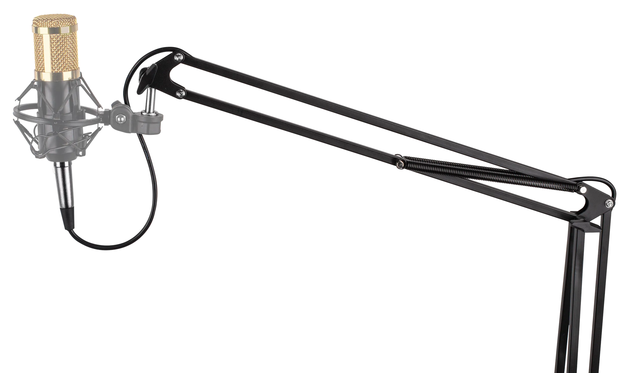 XTREME | MA350 | Desk Mount Microphone Boom Arm with XLR cable.