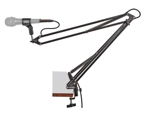 XTREME | MA350 | Desk Mount Microphone Boom Arm with XLR cable.